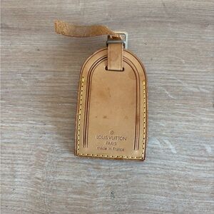Authentic Louis Vuitton id tag